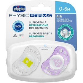 Resim Chicco Physioforma Air Emzik 2'li 00075031110000_MULTI_1 Siyah 