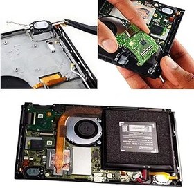 Resim Komsunma Nintend Switch NS Switch Konsol Hoparlör Esnek Kablo Modülü için Yedek 2 Adet Dahili Hoparlör Hoparlör Nintend Switch NS Switch Konsolu için Esnek Kablo Modülü Onarım Araç Kiti 