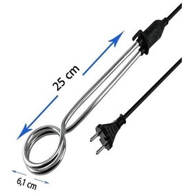 Resim Şahnet 1500 Watt Daldırmalı Elektrikli Su Isıtıcısı Taşınabilir N11.24 