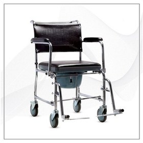 Resim Emek Sağlık Klozetli Ev Tipi Tekerlekli Sandalye 