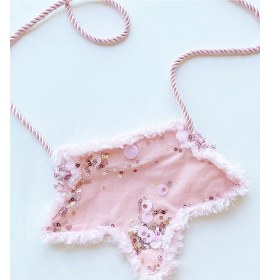 Resim SHINING PINK STAR ÇANTA 