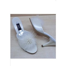 Resim Gc 125 Kadin Ev Terliği - Ekru Ekru 