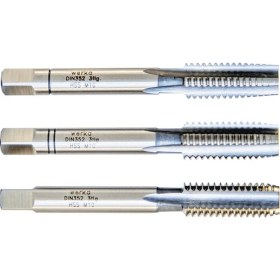 Resim Werka WK260.0352.64600 M64X6 DIN352 3’lü Takım Düz El Kılavuzu 