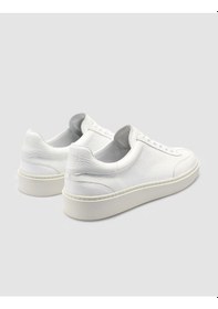 Resim Cabani %100 Hakiki Deri Beyaz Erkek Spor Ayakkabı Beyaz 