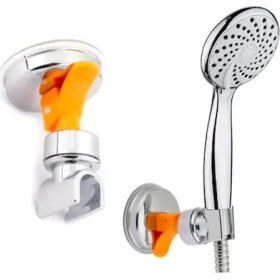 Resim Seay Vantuzlu Vakumlu Mafsallı Duş Askısı Duş Takmı Duş Seti 