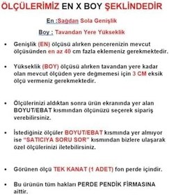 Resim Kahverengi Blackout Karartma Güneşlik Tek Kanat Pilesiz,Kahverengi 120 X 250 