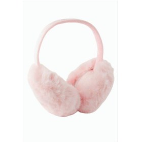 Resim Yünlü Kışlık Kulaklık - Açık Pembe N701 
