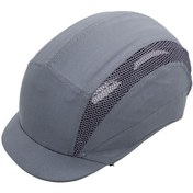 Resim Lm01-g Darbe Emici Şapka Baret Kep Kısa Siperlikli - Gri 