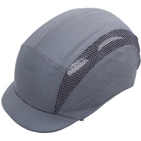 Resim Lm01-g Darbe Emici Şapka Baret Kep Kısa Siperlikli - Gri 