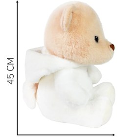 Resim Canestar Kapüşonlu Pufi Peluş Oyuncak - Ejderha, Tavşan ve Sevimli Pufi Figürleri 