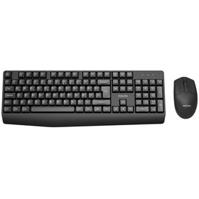 Resim Philips Spt6337 Kablosuz Türkçe Q Klavye & Mouse Seti Siyah 