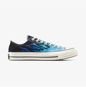 Resim Converse Chuck 70 Fire Unisex Siyah Sneaker A15611c Siyah 