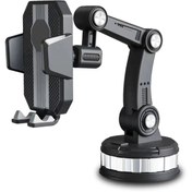 Resim V-Like MTXDPN Vlike V13 Vantuzlu 360 Derece Ayarlanabilir Araç Tutucu (191402) - Siyah 