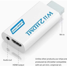Resim Delixa Wii Için HDMI Tv Kablo Çevirici Dönüştürücü Adaptör 4542 