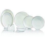 Resim Schafer Jolly 12 Kişilik 56 Parça Platin Yemek Takımı 1S3509-01001-PLT01 