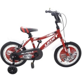 Resim Ümit ÜMİT 1647 ALPINA-M-BMX-V ERKEK ÇOCUK BİSİKLETİ 16 JANT KIRMIZI 