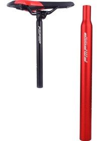 Resim Fmfxtr Alüminyum Alaşımlı Dağ Bisikleti Uzatılmış Sele Borusu, Özellikler: 28.6x350mm Kırmızı Kırmızı 
