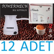 Resim Mirada Powermech Mirada (12 ADET ) Bol Köpüklü Elektirikli Cezve Türk Kahve Makinesi (KARIŞIK RENK) 