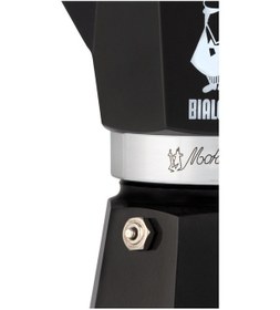 Resim Bialetti Moka Express Siyah 6 Cup 