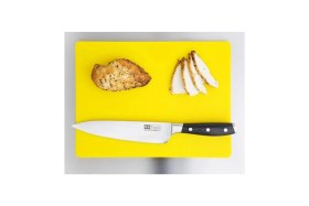 Resim Feyza Design 50X30X2 cm Sarı Polietilen Kesim Tahtası, Dayanıklı ve Hijyenik Kullanım 