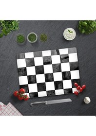 Resim Damalı Desen | Cam Kesme Tahtası - Cam Kesme Tablası | 30cm x 40 