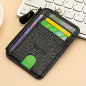 Resim Kızıl CARRKEN Kadınlar için Ultra İnce Kredi Kartı Tutucu Cüzdan, Fermuarlı Kapama, Bozuk Para Cebi & Canlı Yeşil Desen - Günlük Kullanım İçin Kompakt Minimalist Tasarım, Ona Mükemmel Hediye, Sevimli Kart Cüzdanı, Nakit Organizatörü, Timsah Dokusu 