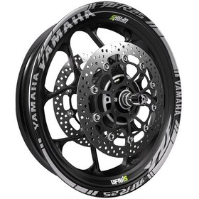 Resim Yamaha Yzf R25 Jant Şeridi Gri 