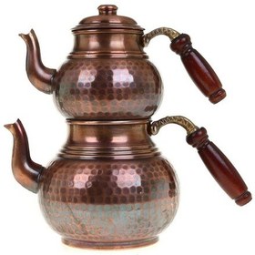 Resim Cobper Premium Collection Teatime Bakır Çaydanlık Küçük Oksit 
