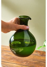 Resim Karaca Merlot Şişe Sürahi 1000 Ml Yeşil 