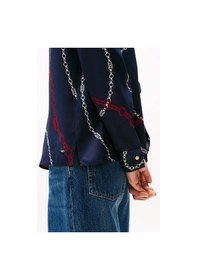 Resim Tommy Hilfiger Kadın Gömlek Lacivert 