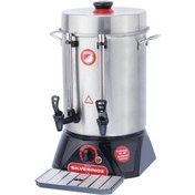 Resim Işıkgaz Silverinox Eko Seri Çay Makinesi, Metal Musluklu, 250 Bardak Kapasiteli, 23 L İntch-1902-102801 