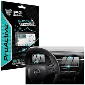 Resim Opel 2020-2022 Corsa 7 Inch Multimedya Ve Gösterge Paneli 9h Nano Ipg Proactive Ekran Koruyucu 