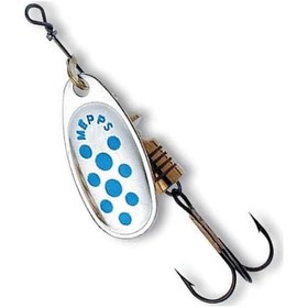 Resim Mepps Comet Olta Kaşığı Beyaz-Mavi No:1 