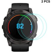 Resim Garmin Epix Pro Gen 2 İçin 51mm 2 Adet Enkay 0.2mm 9h Temperli Cam Ekran Koruyucu Film İzle 