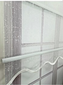 Resim Bbb Çift Mekanizmalı Tül Stor Perde Ekru Ts1930 