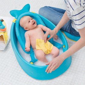 Resim Skip Hop Moby 3´ü 1 Arada Akıllı Küvet Mavi Mavi - Mavi / STD 