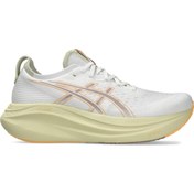Resim Asics GEL-NIMBUS 27 Erkek Bej Sarı Koşu Ayakkabısı 1011B958-102 