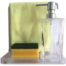 Resim Primanova Luna Havlu Askılı Süngerlikli Mutfak Seti Şeffaf 