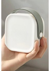 Resim Piev House By House Çanta İçi Aynalı Mini Makyaj Takı Kutusu Beyaz 