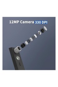 Resim CZUR LENS1200 Pro Taşınabilir Belge Tarayıcı, 12MP USB Kamerası 