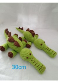 Resim Amigurumi Timsah Oyuncak 