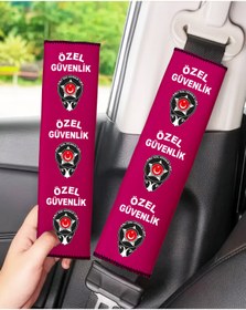 Resim Bigohobi Özel Güvenlik Baskılı, Emniyet Kemeri, Çanta vs. Yumuşatıcı Ped 
