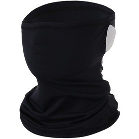 Resim Butu Güneş Geçirmez Anti-Uv Nefes Alabilir Yüz Boyun Körüğü Siyah 