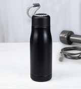 Resim İkon store Siyah 420 ml Spor Termos Matara 