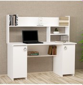 Resim Kalenderdekor1 Kalender Dekor Lucas-Twins 145 Cm Çalışma Masası Lc01 Beyaz 