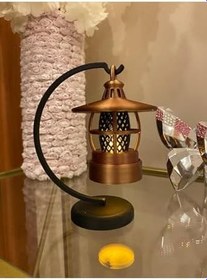 Resim 19 cm Fener Led Aydınlatmalı Dekoratif Mumluk Takma Aparatı ile Gönderilecektir LED MUM DAHİLDİR 