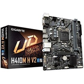 Resim Gigabyte H410M H V2 SATA M2 DDR4 2933 MHz USB 3.2 VGA HDMI SES G.LAN 1200p Anakart 