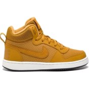 Resim Nike Court Borough Mid Sneaker Hardal Sarı Lifestyle Kadın Ayakkabı 839977-701 