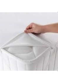 Resim Laris Sıvı Geçirmez Alez Çift Kişilik 180 X 200 Cm - Beyaz Beyaz 