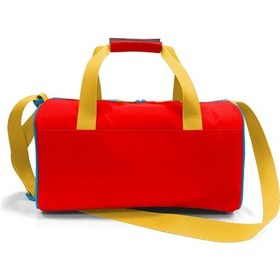 Resim Coral High Renkli Blok Desenli Spor Çantası 27522 Kırmızı 